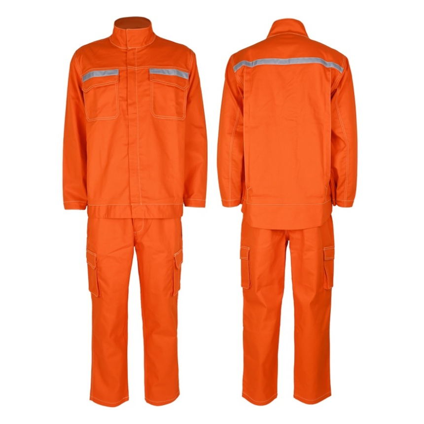 Ropa de trabajo protectora resistente al aceite 1149-5 antiestática y retardante de llama para soldadura