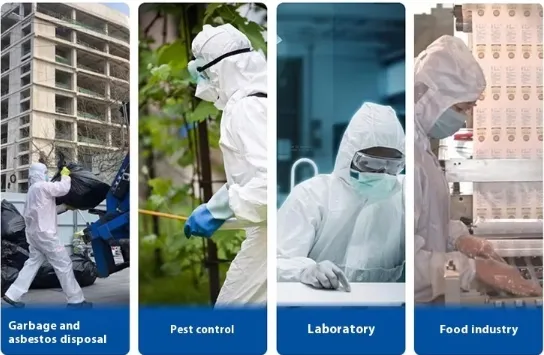 Aplicación real en trabajos químicos industriales