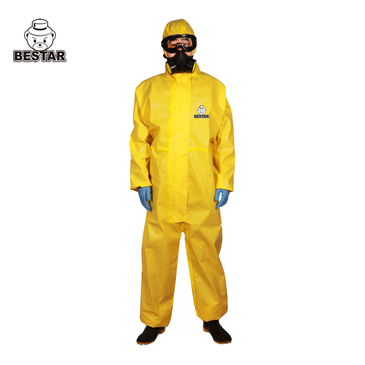 S-5XL Ropa Química Protectora Ligera Bestar 1PCS/Bag, 25PCS Por CTN Overall