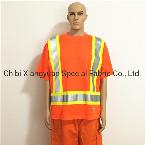 Traje de seguridad ignífugo de algodón, poliéster y nailon para la industria de ropa de trabajo, hospitales / seguridad