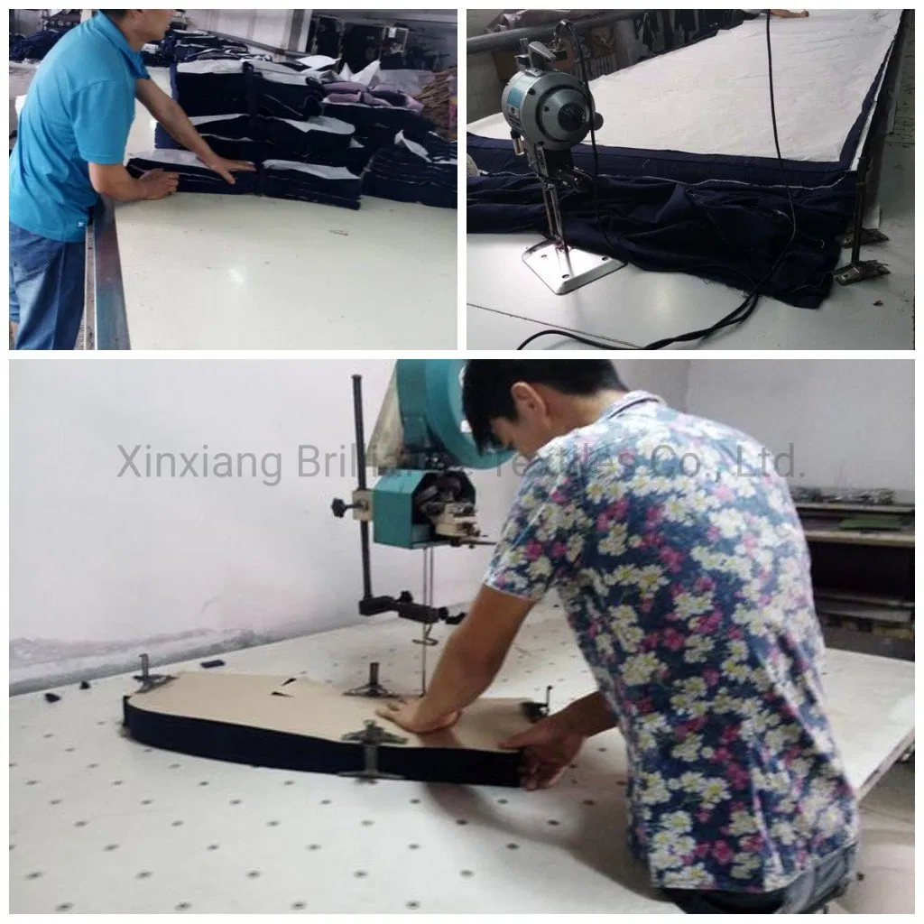 65%Cotton 34%Polyester 1%Antistatic Ropa de trabajo a prueba de fuego y calor con advertencia visible de peligro de arco eléctrico