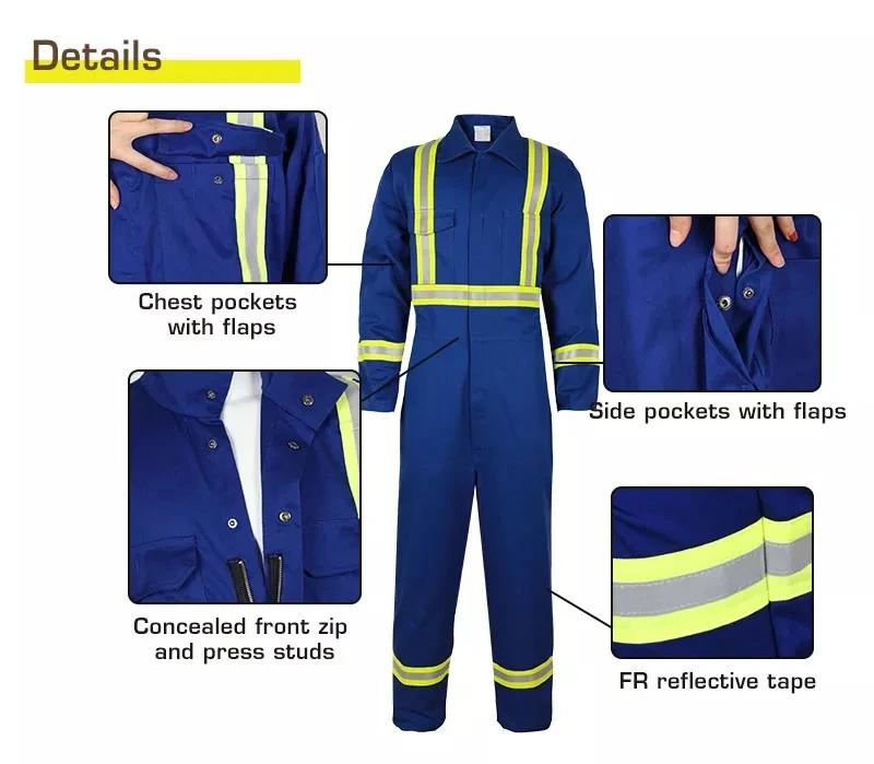 En ISO 20471 Traje de trabajo Ropa industrial Uniformes Ropa de trabajo Ropa de alta visibilidad