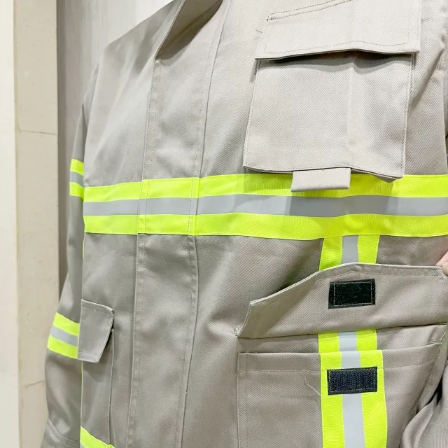Ropa de trabajo retardante de llama, vestimenta protectora de aramida para la lucha contra incendios forestales