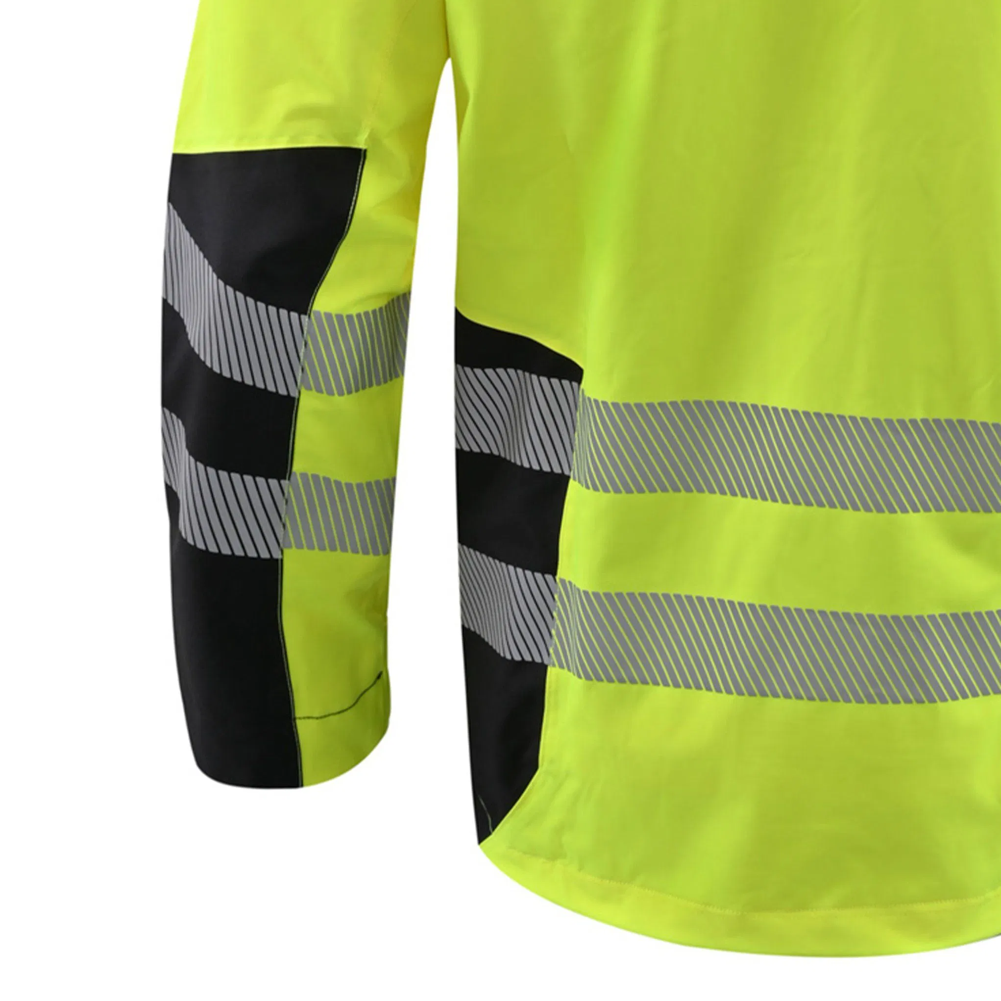 Chaqueta de seguridad de alta visibilidad para trabajo al aire libre, ropa de trabajo protectora para hombres
