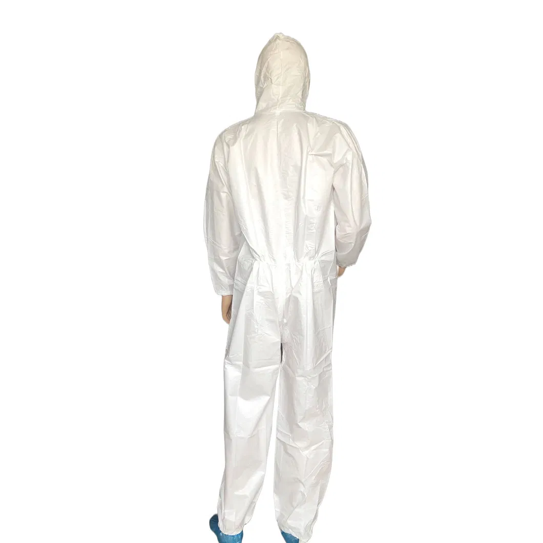 Ropa protectora desechable laminada de no tejida para protección química industrial