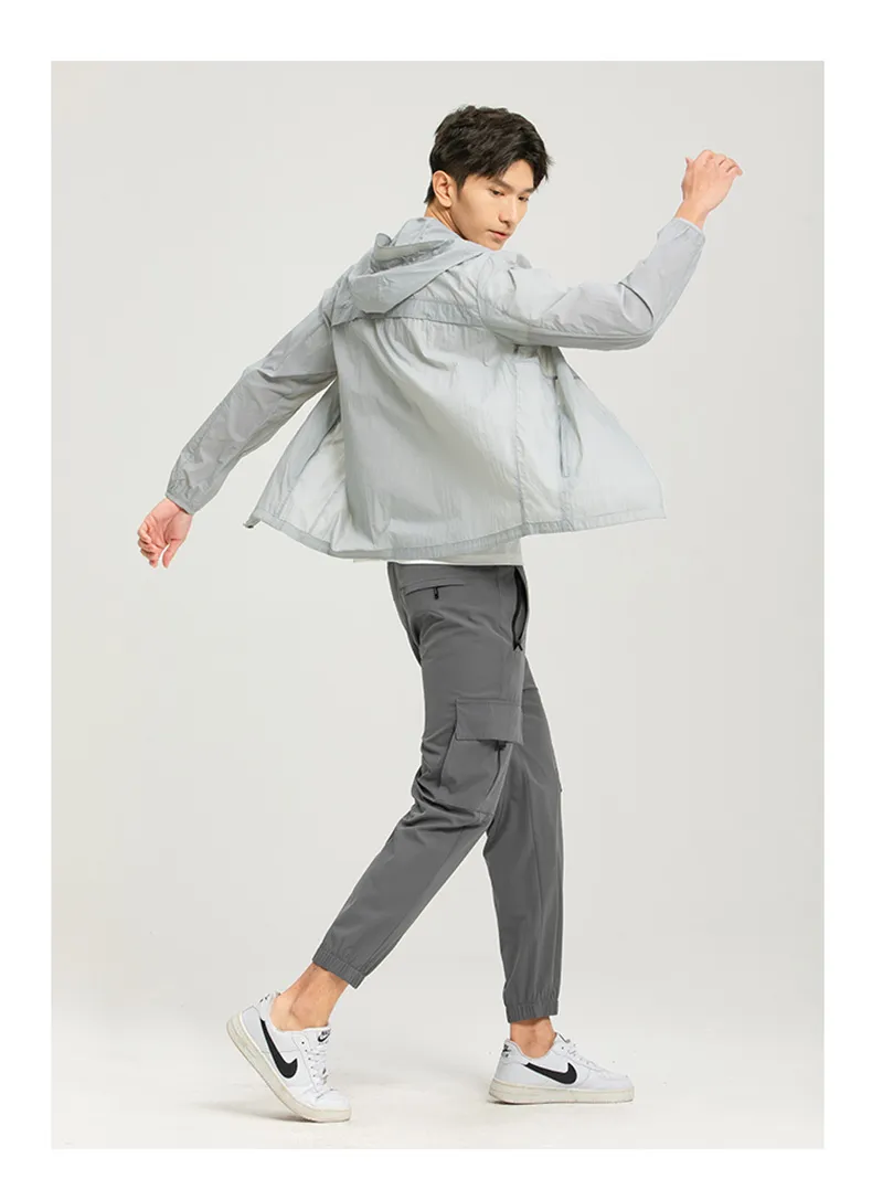 Ropa de protección solar UPF 40 para hombres y mujeres activos al aire libre