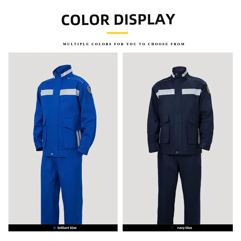 Ropa de trabajo duradera y retardante de llama, vestimenta de seguridad protectora para soldadura, minería, ropa a prueba de fuego, uniformes