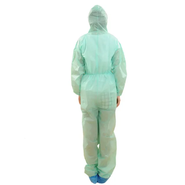 Ropa protectora desechable impermeable de polipropileno no tejido