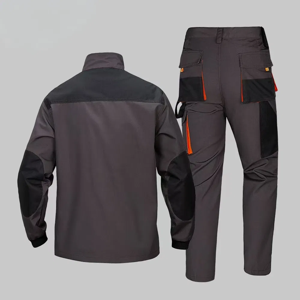 Ropa de trabajo personalizada: ropa de trabajo mecánica para hombres, chaquetas, pantalones, ropa de seguridad para construcción, conjuntos de uniformes