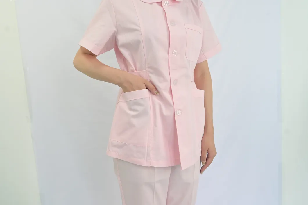 Detalle de ropa médica protectora