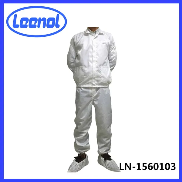 Limpieza de ropa de trabajo ESD para venta al por mayor, mono de limpieza antiestático