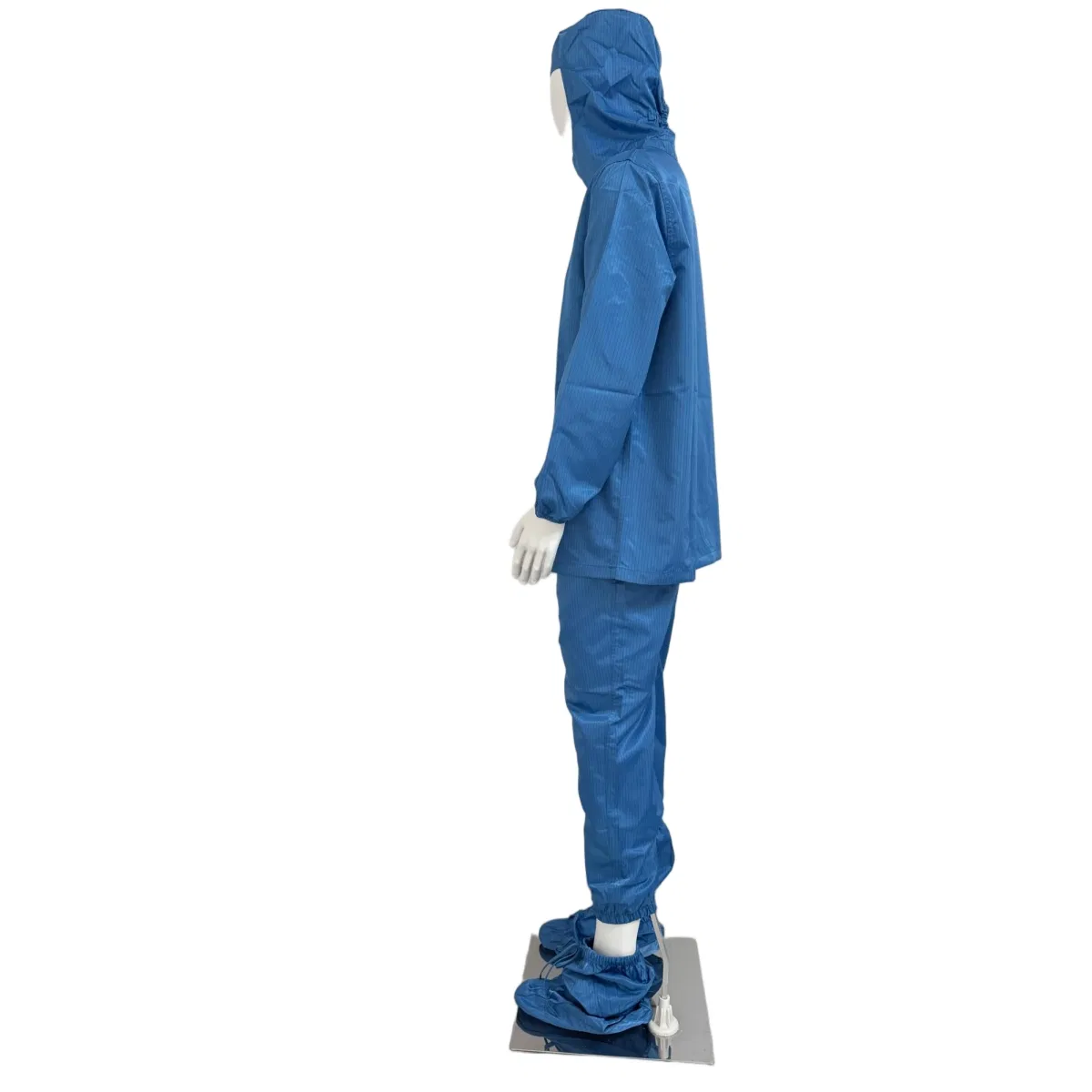 Ropa de protección industrial a prueba de llamas para trabajos de ingeniería eléctrica con tiras reflectantes y múltiples bolsillos de utilidad funcional