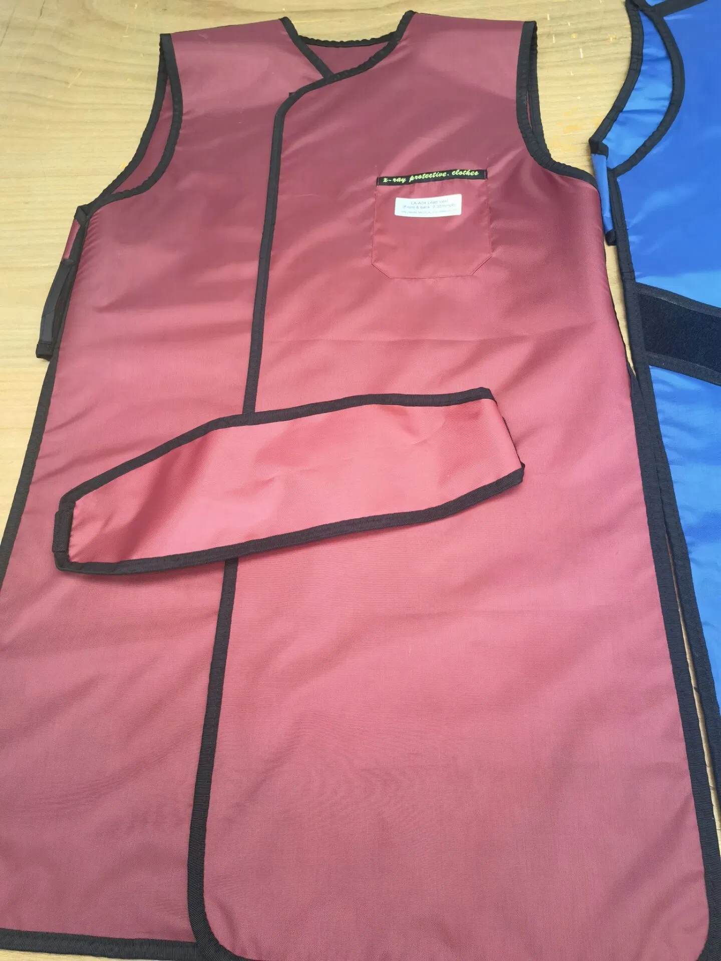 Conjunto de delantales de protección de plomo a precio más bajo, ropa médica protectora contra radiación