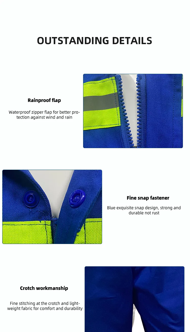 Ropa de trabajo reflectante de seguridad 4