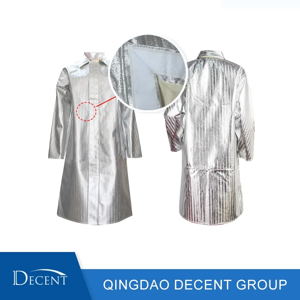1000°C Sistema de Protección Industrial con Ropa Protectora Resistente al Calor y con Reflexión Térmica