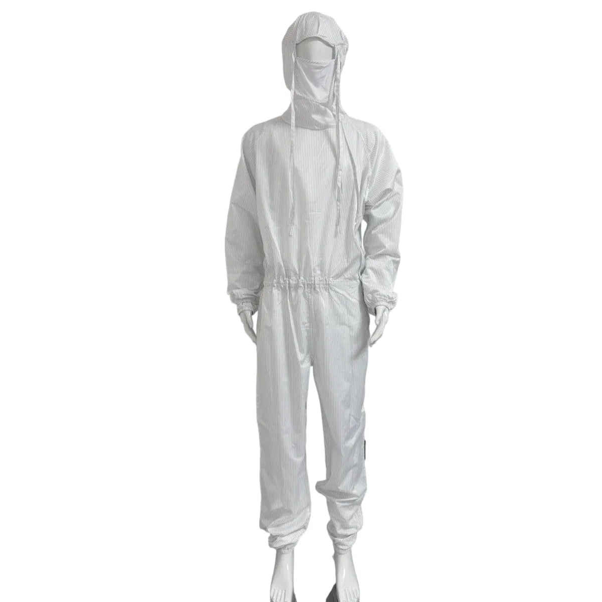 Ropa protectora antiarrugas y antipilling para salas limpias en la industria aeroespacial, con mejoras de alta visibilidad y un diseño ergonómico cómodo