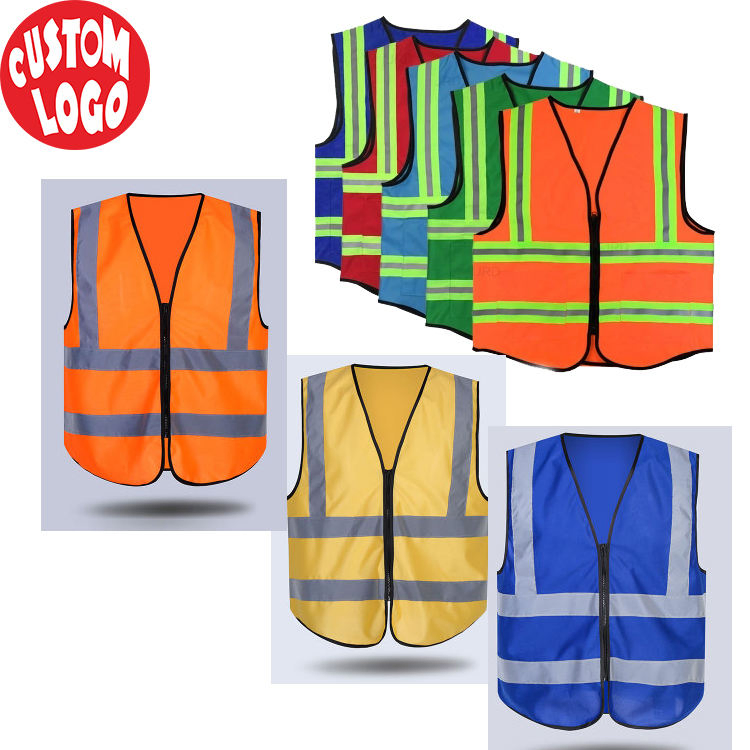 Ropa de trabajo de alta visibilidad, ropa de seguridad, impermeable, personalizada