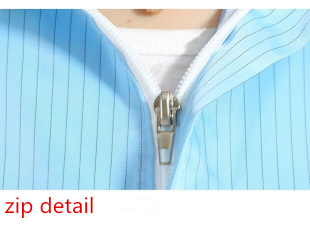 Bata de laboratorio ESD, prenda de vestuario para sala limpia