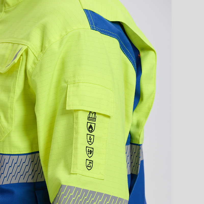 Hola Cinta Reflectante de Alta Visibilidad Seguridad Protección EPP Impermeable Ropa de Trabajo Chaqueta de Trabajo