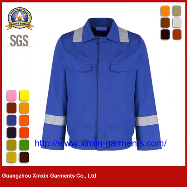Ropa de trabajo protectora de algodón de mejor calidad para el otoño al aire libre de OEM para la seguridad (W297)