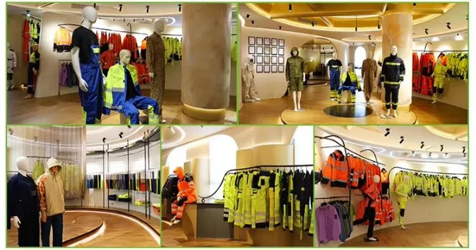 Feria industrial y comercial textil