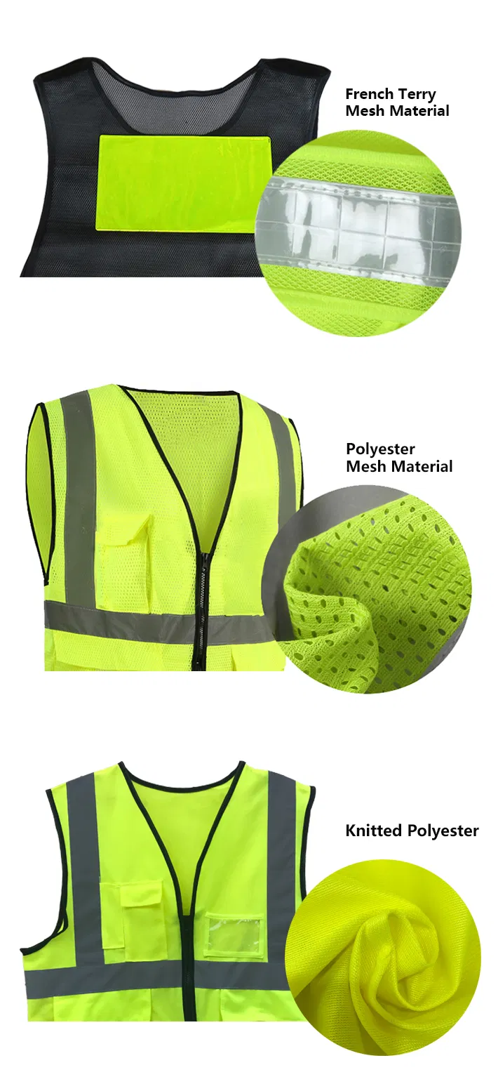 Materiales de chaleco de seguridad