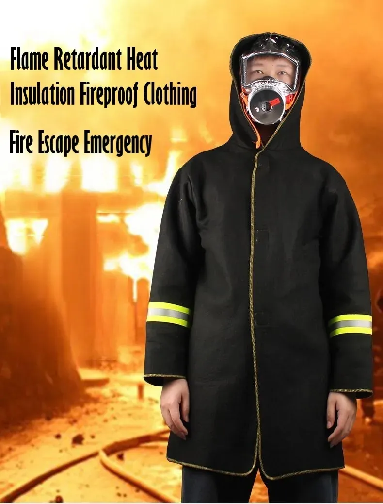Ropa de escape de emergencia ignífuga resistente a altas temperaturas 2912f retardante de llama