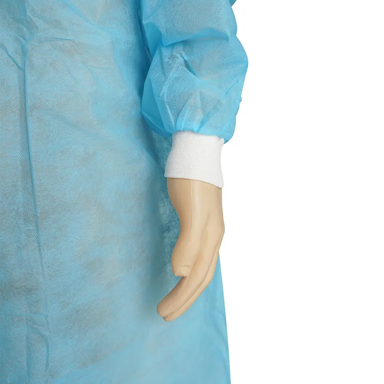 Ropa de protección médica aislante impermeable desechable no tejida de nivel AAMI 2