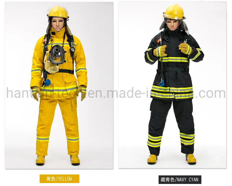 Europa En469 Ropa de Protección Personal de Bombero Estándar Retardante de Llama