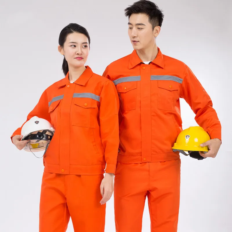 Ropa de seguridad industrial reflectante para obras de construcción