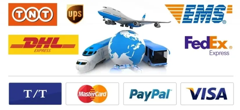 Métodos de pago y envío de mercancía