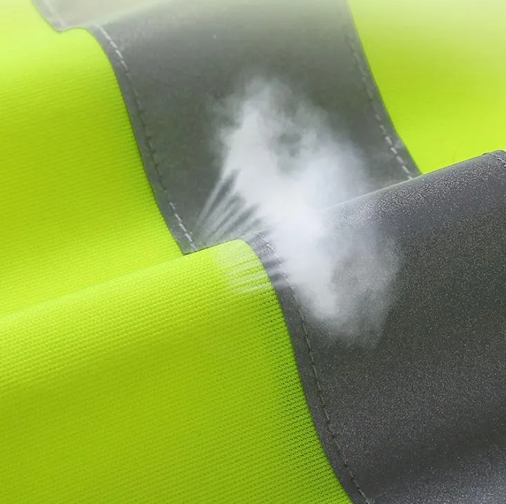 Ropa infantil de alta visibilidad para exteriores, correr de noche, protección, construcción, seguridad reflectante