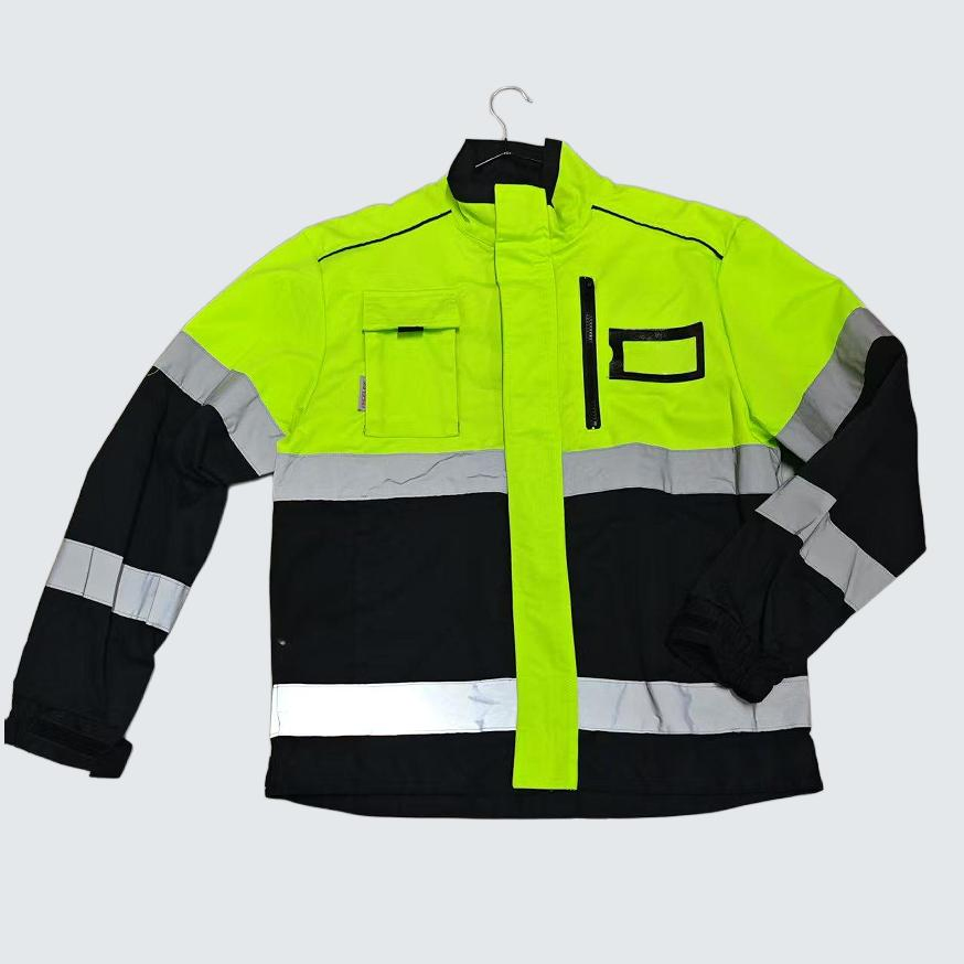 Ropa de trabajo personalizable con logo, camiseta de manga larga reflectante y característica reflectante incorporada