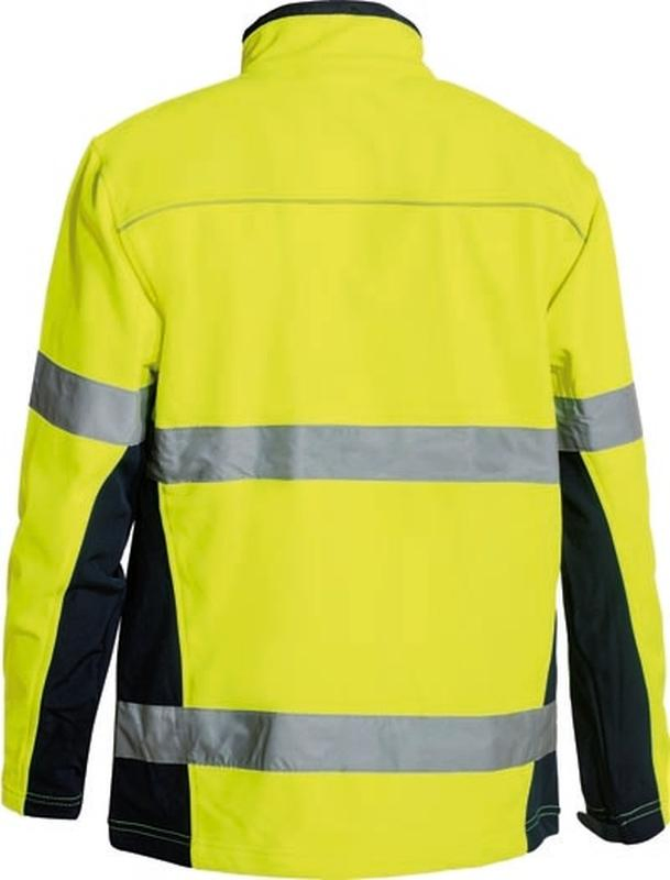Chaquetas de seguridad de invierno alta visibilidad ropa de trabajo reflectante chaqueta de shell suave ropa de seguridad