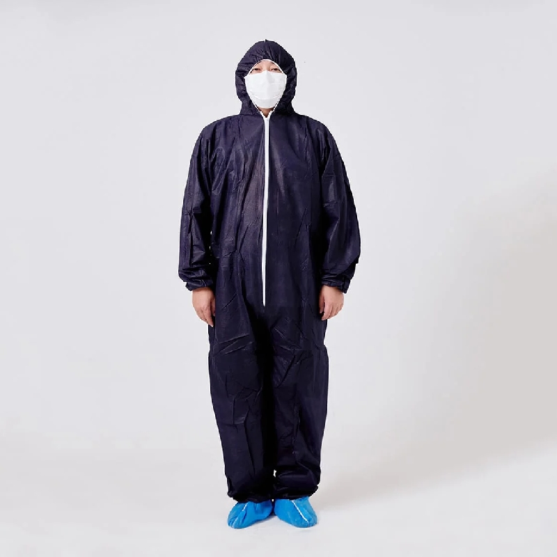 Ropa de trabajo desechable antistática de protección química, monos de tela no tejida