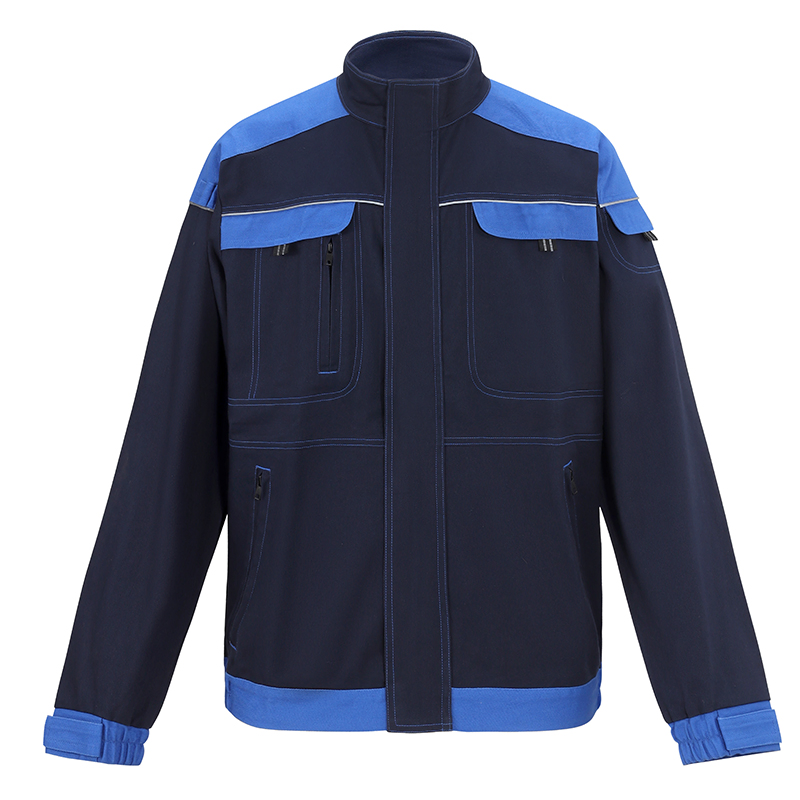 Chaqueta de trabajo personalizada de alta calidad profesional, chaqueta protectora, ropa de seguridad, ropa de construcción, uniforme industrial de algodón