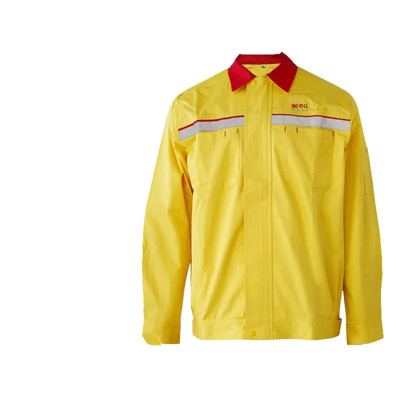 Uniforme de seguridad reflectante de alta visibilidad con tela duradera, ropa de trabajo industrial