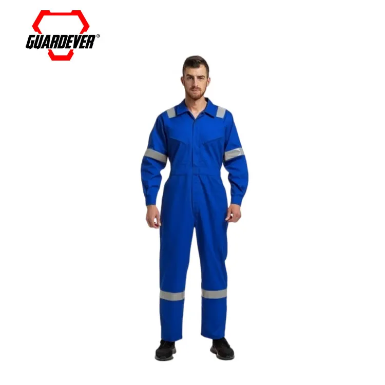 Certificado CE Proban Arc Flash Resistente a Llamas Cat 2 A Prueba de Fuego Soldadura Cat2 Ropa de Trabajo Color Azul
