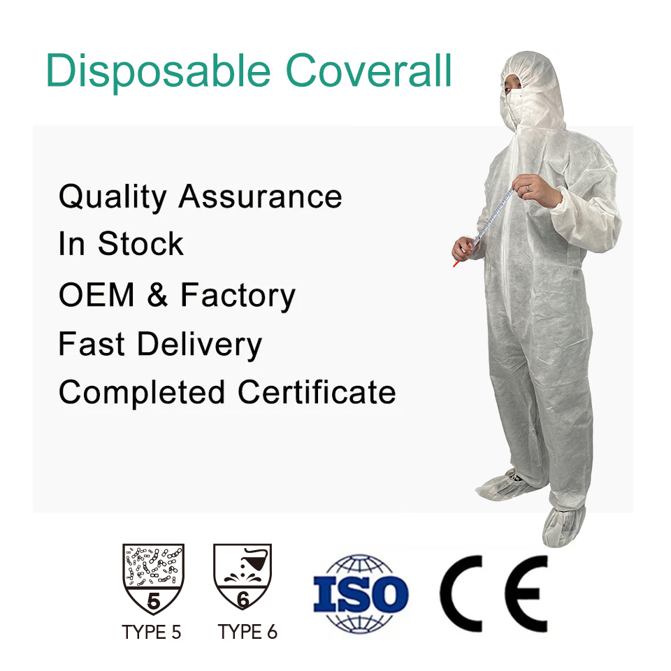 Traje desechable microporoso impermeable ropa de protección industrial protección de ropa desechable industria