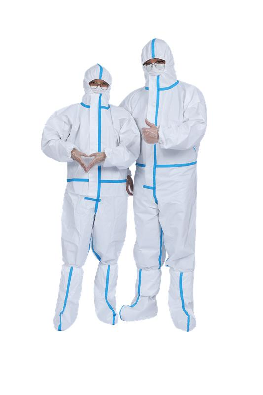 Ropa protectora médica desechable de alta calidad