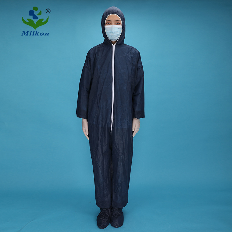 Traje de Protección Radiológica Médica de Tela No Tejida Ropa Desechable Protectora