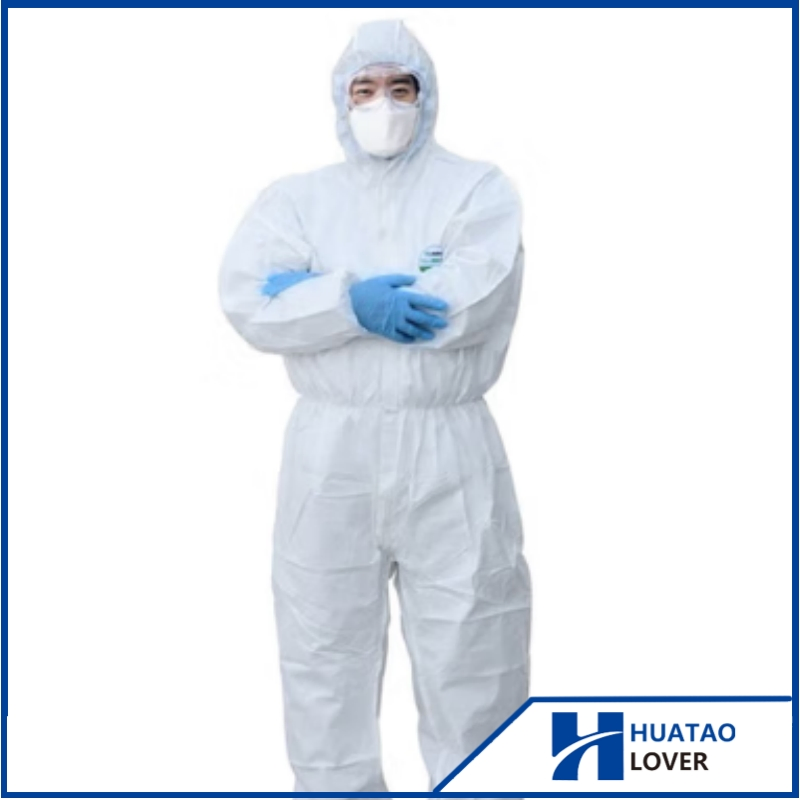 Ropa protectora desechable impermeable de alta calidad sin tejer
