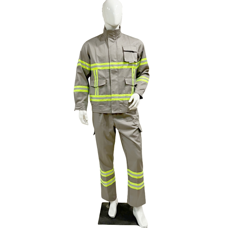 Ropa de trabajo retardante de llama, vestimenta protectora de aramida para la lucha contra incendios forestales
