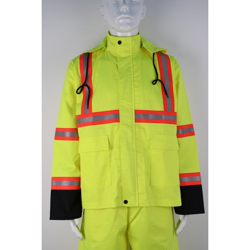Chaqueta Hi-Vis de seguridad Ropa dos piezas Ropa ignífuga F1218