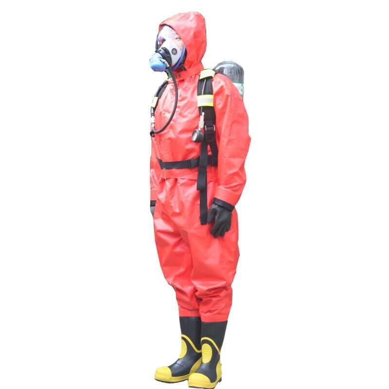 Ropa protectora química semicerada de tipo ligero de PVC