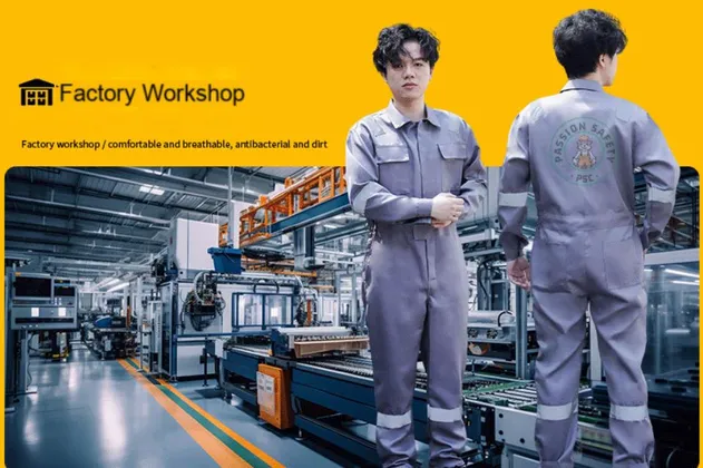 Proveedor de ropa de trabajo industrial protectora duradera de seguridad PPE