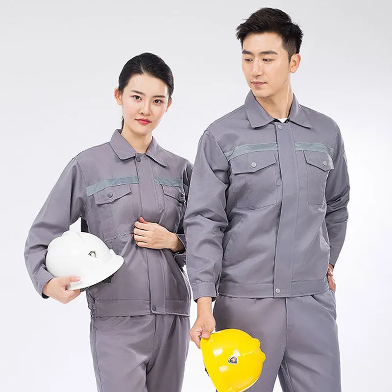 Ropa de seguridad industrial reflectante para obras de construcción
