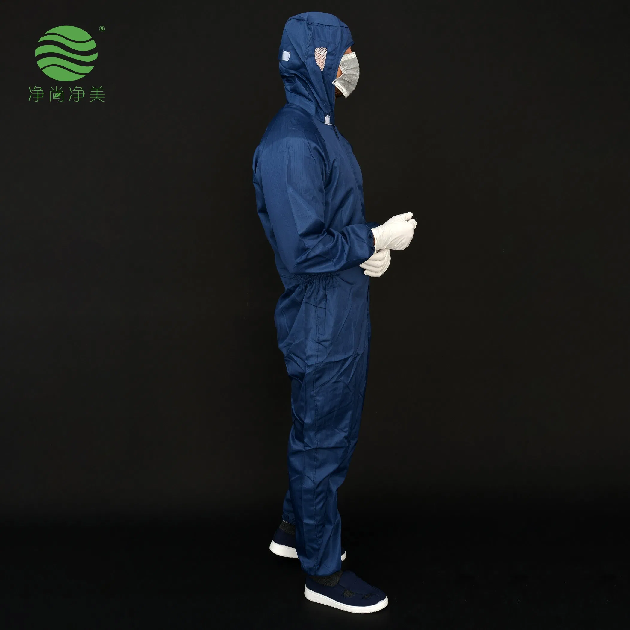 Ropa de trabajo multifuncional antiestática de alta calidad, vestimenta protectora, bata de sala limpia para fábrica
