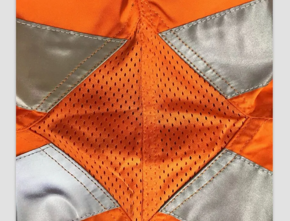 Camisas de alta visibilidad PPE industriales reflectantes para exteriores, ropa de trabajo para petróleo y gas