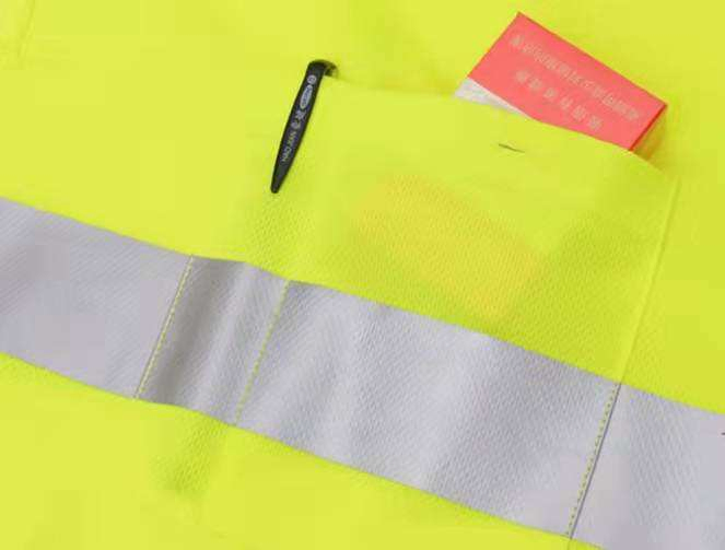 Ropa de trabajo de alta visibilidad reflectante de dos colores, ropa de trabajo ignífuga de alta visibilidad